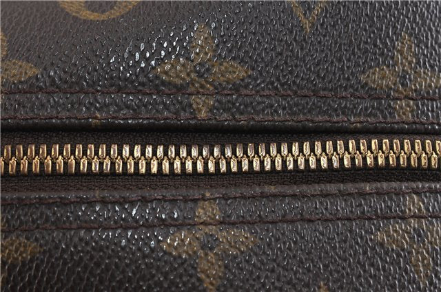 Authentic LOUIS VUITTON Monogram Deauville Hand Bag M47270 LV 5797C