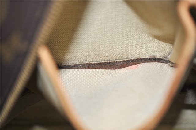 Authentic LOUIS VUITTON Monogram Deauville Hand Bag M47270 LV 5797C