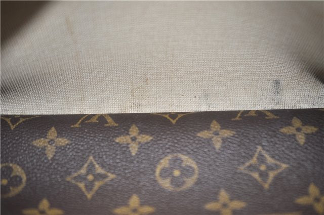 Authentic LOUIS VUITTON Monogram Deauville Hand Bag M47270 LV 5797C