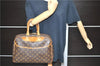 Authentic LOUIS VUITTON Monogram Deauville Hand Bag M47270 LV 5797C