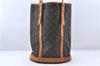 Authentic LOUIS VUITTON Monogram Bucket GM Shoulder Bag Purse M42236 LV 5798C
