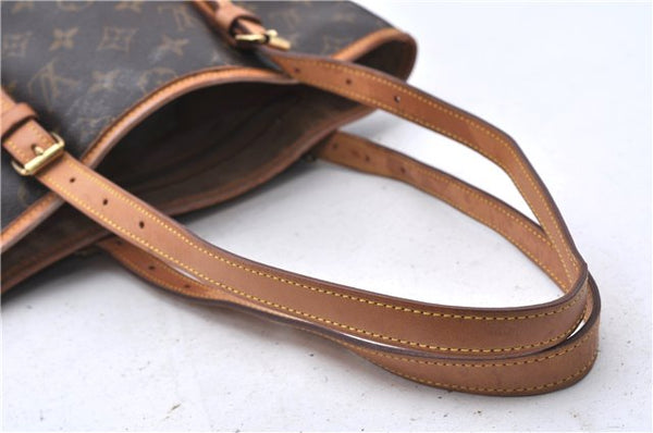 Authentic LOUIS VUITTON Monogram Bucket GM Shoulder Bag Purse M42236 LV 5798C