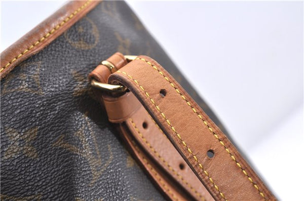 Authentic LOUIS VUITTON Monogram Bucket GM Shoulder Bag Purse M42236 LV 5798C