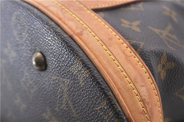 Authentic LOUIS VUITTON Monogram Bucket GM Shoulder Bag Purse M42236 LV 5798C