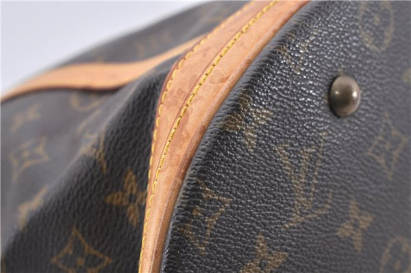 Authentic LOUIS VUITTON Monogram Bucket GM Shoulder Bag Purse M42236 LV 5798C