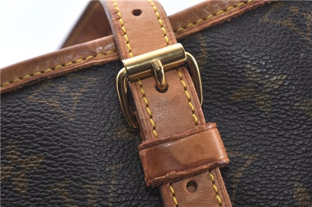 Authentic LOUIS VUITTON Monogram Bucket GM Shoulder Bag Purse M42236 LV 5798C