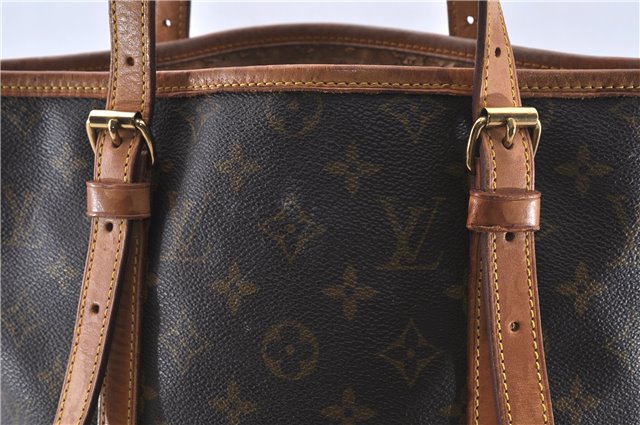 Authentic LOUIS VUITTON Monogram Bucket GM Shoulder Bag Purse M42236 LV 5798C