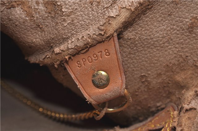 Authentic LOUIS VUITTON Monogram Bucket GM Shoulder Bag Purse M42236 LV 5798C