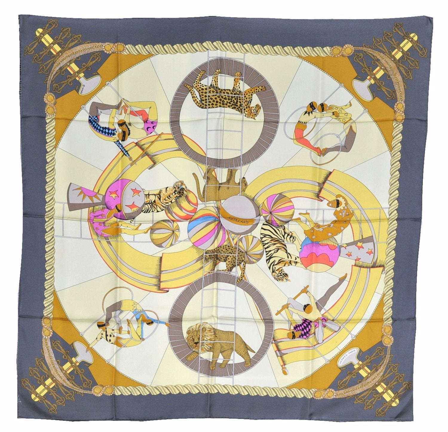 Authentic HERMES Carre 90 Scarf 