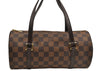 Authentic Louis Vuitton Damier Papillon 26 Hand Bag Purse N51304 LV 5798I