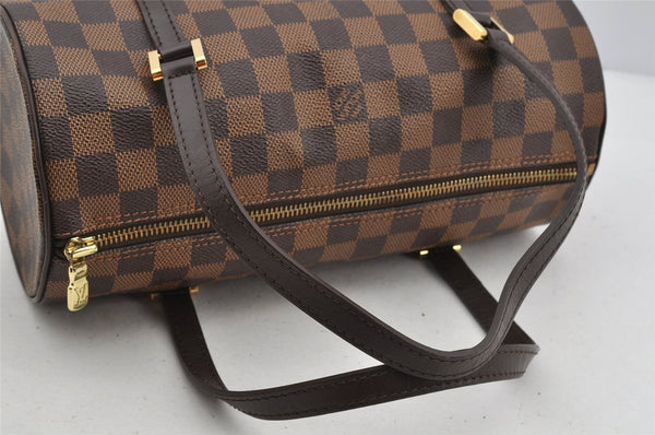 Authentic Louis Vuitton Damier Papillon 26 Hand Bag Purse N51304 LV 5798I