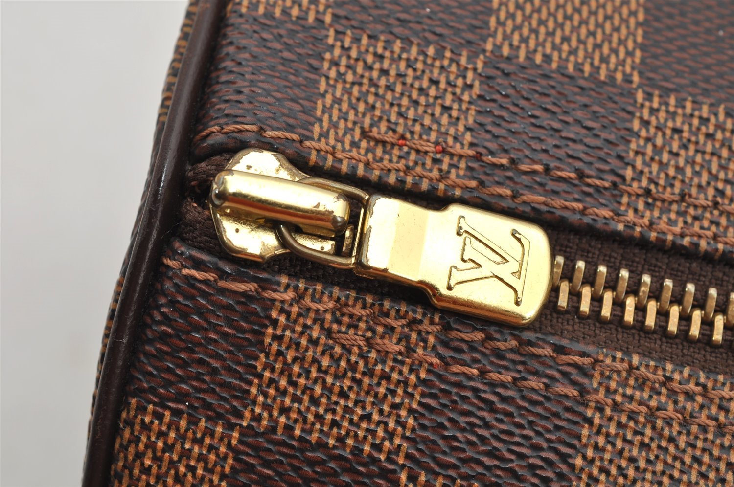 Authentic Louis Vuitton Damier Papillon 26 Hand Bag Purse N51304 LV 5798I