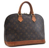 Authentic LOUIS VUITTON Monogram Alma Hand Bag Purse M51130 LV 5799C