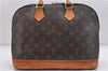Authentic LOUIS VUITTON Monogram Alma Hand Bag Purse M51130 LV 5799C