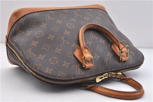 Authentic LOUIS VUITTON Monogram Alma Hand Bag Purse M51130 LV 5799C