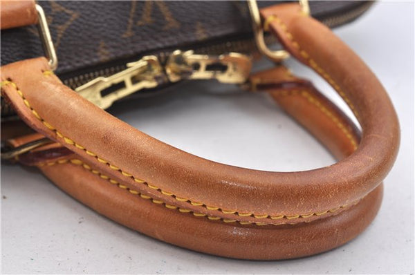 Authentic LOUIS VUITTON Monogram Alma Hand Bag Purse M51130 LV 5799C