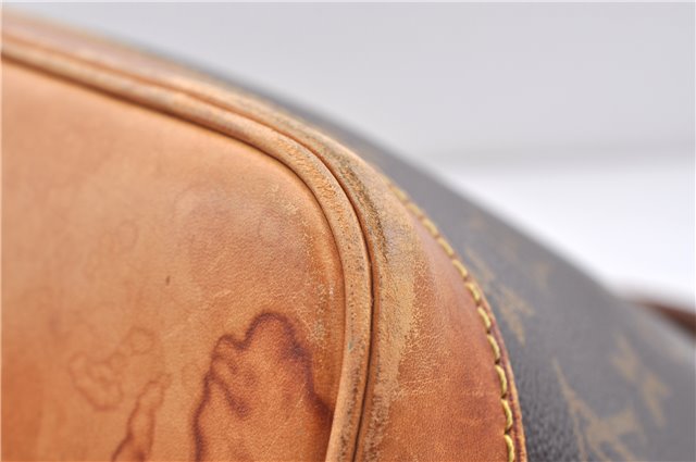 Authentic LOUIS VUITTON Monogram Alma Hand Bag Purse M51130 LV 5799C