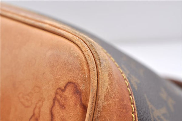 Authentic LOUIS VUITTON Monogram Alma Hand Bag Purse M51130 LV 5799C