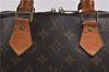 Authentic LOUIS VUITTON Monogram Alma Hand Bag Purse M51130 LV 5799C