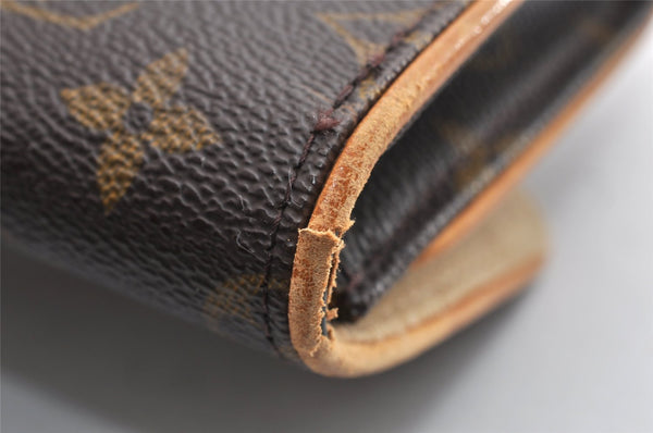 Authentic Louis Vuitton Monogram Pochette Twin GM Shoulder Bag M51852 Junk 5799I