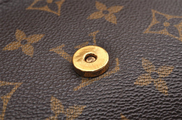 Authentic Louis Vuitton Monogram Pochette Twin GM Shoulder Bag M51852 Junk 5799I