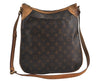 Auth Louis Vuitton Monogram Odeon MM Shoulder Cross Body Bag M56389 LV 5800D