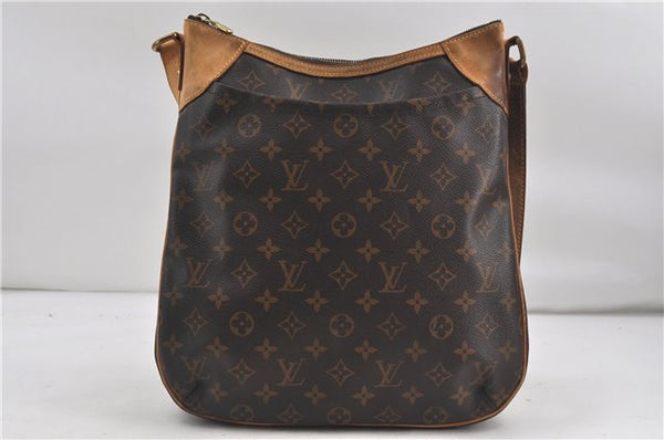 Auth Louis Vuitton Monogram Odeon MM Shoulder Cross Body Bag M56389 LV 5800D