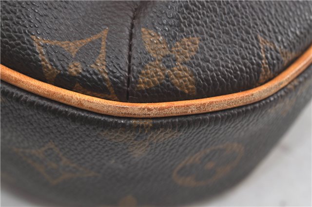 Auth Louis Vuitton Monogram Odeon MM Shoulder Cross Body Bag M56389 LV 5800D