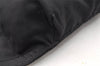 Authentic PRADA Vintage Nylon Tessuto Waist Body Bag Purse Black 5800I