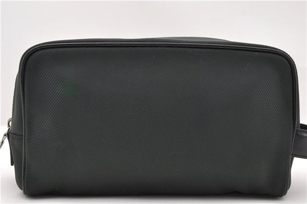 Authentic LOUIS VUITTON Taiga Parana Clutch Hand Bag Dark Green M30752 LV 5803C