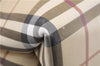 Authentic BURBERRY Vintage Nova Check Shoulder Tote Bag PVC Leather Beige 5803E