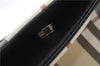 Authentic BURBERRY Vintage Nova Check Shoulder Tote Bag PVC Leather Beige 5803E