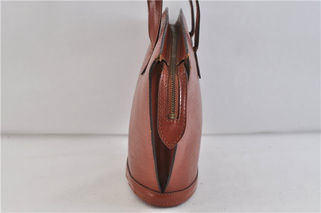 Authentic LOUIS VUITTON Epi Saint Jacques Hand Bag Brown M52273 LV 5804C