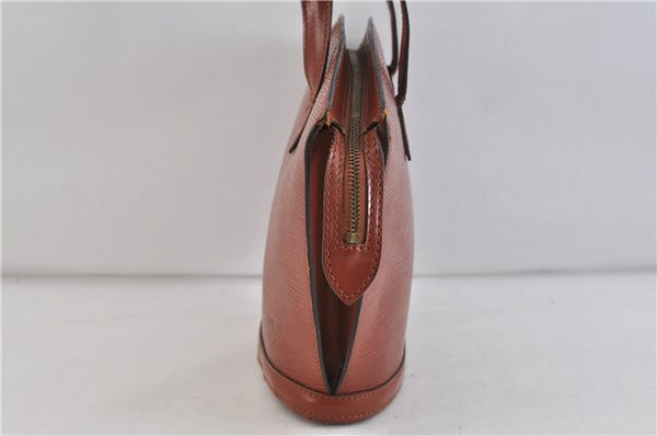 Authentic LOUIS VUITTON Epi Saint Jacques Hand Bag Brown M52273 LV 5804C