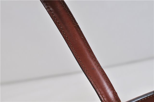 Authentic LOUIS VUITTON Epi Saint Jacques Hand Bag Brown M52273 LV 5804C