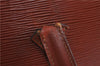 Authentic LOUIS VUITTON Epi Saint Jacques Hand Bag Brown M52273 LV 5804C