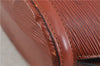 Authentic LOUIS VUITTON Epi Saint Jacques Hand Bag Brown M52273 LV 5804C