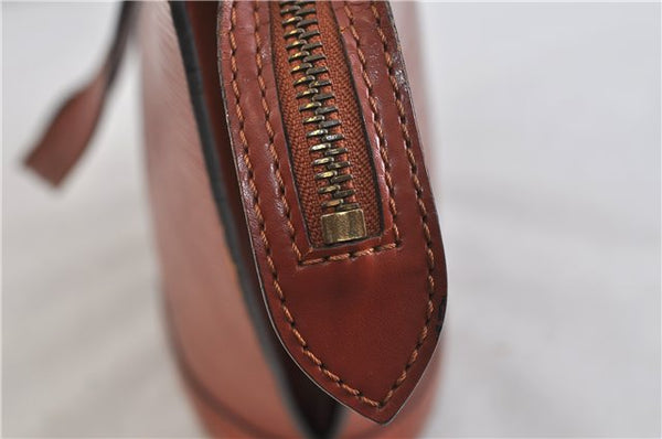 Authentic LOUIS VUITTON Epi Saint Jacques Hand Bag Brown M52273 LV 5804C