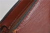 Authentic LOUIS VUITTON Epi Saint Jacques Hand Bag Brown M52273 LV 5804C