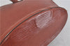 Authentic LOUIS VUITTON Epi Saint Jacques Hand Bag Brown M52273 LV 5804C