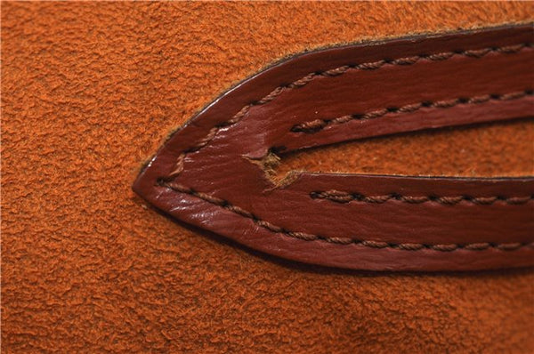 Authentic LOUIS VUITTON Epi Saint Jacques Hand Bag Brown M52273 LV 5804C