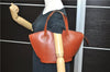 Authentic LOUIS VUITTON Epi Saint Jacques Hand Bag Brown M52273 LV 5804C