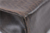 Authentic MARIO VALENTINO V Logo Clutch Hand Bag Purse PVC Leather Brown 5804E