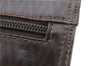 Authentic MARIO VALENTINO V Logo Clutch Hand Bag Purse PVC Leather Brown 5804E