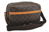 Authentic Louis Vuitton Monogram Reporter PM Shoulder Cross Bag M45254 LV 5804I