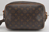 Authentic Louis Vuitton Monogram Reporter PM Shoulder Cross Bag M45254 LV 5804I