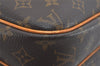 Authentic Louis Vuitton Monogram Reporter PM Shoulder Cross Bag M45254 LV 5804I