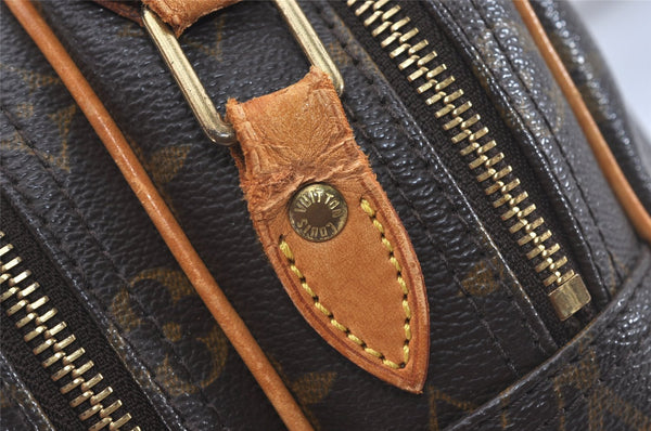 Authentic Louis Vuitton Monogram Reporter PM Shoulder Cross Bag M45254 LV 5804I