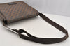Authentic Louis Vuitton Damier Brooklyn MM Shoulder Cross Bag N51211 LV 5805I