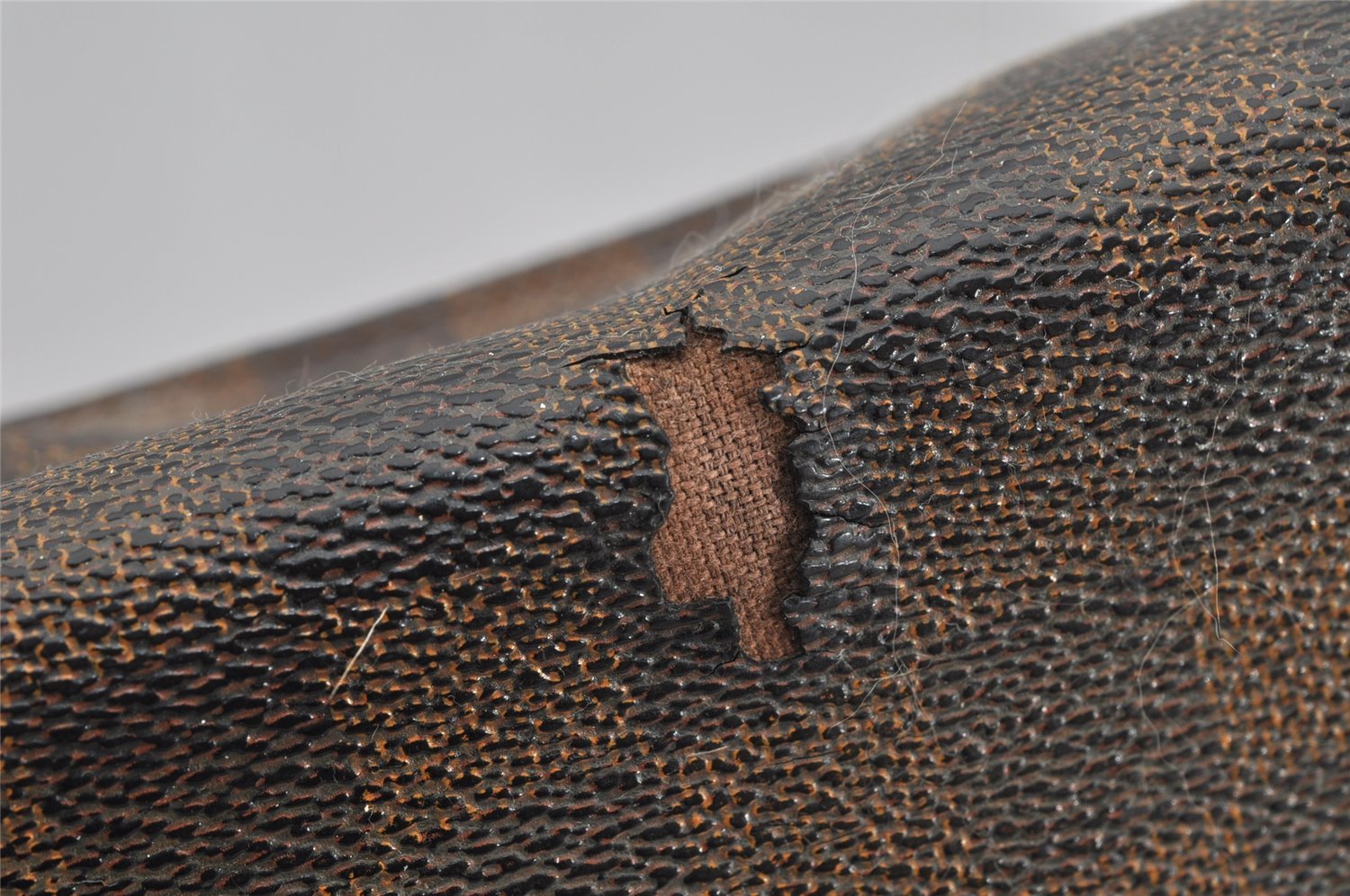 Authentic Louis Vuitton Damier Brooklyn MM Shoulder Cross Bag N51211 LV 5805I